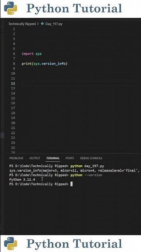 How to Check Your Python Version | Python Tutorial