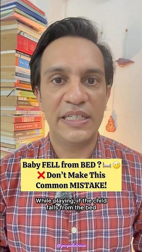 Baby Fell from Bed? What Parents Should Do IMMEDIATELY 🛏️🚑 #parentingtips