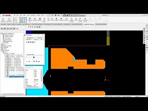 Tutorial training on SolidCAM Turning