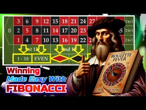 Winning Made Easy With Fibonacci ♣ Huge Roulette Profits Demonstrated Live! ♦