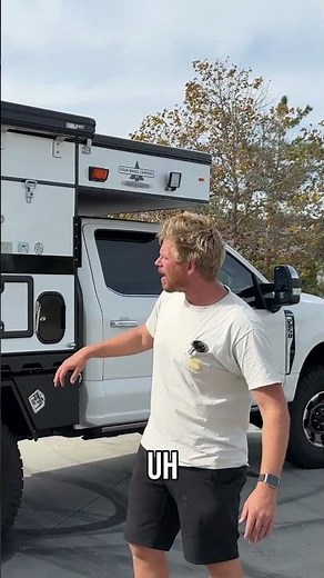 Four Wheel Campers Hawk+: Ultimate Truck Camper Review! #shorts
