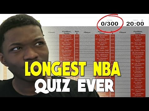 THE LONGEST NBA TRIVIA QUIZ | KOT4Q