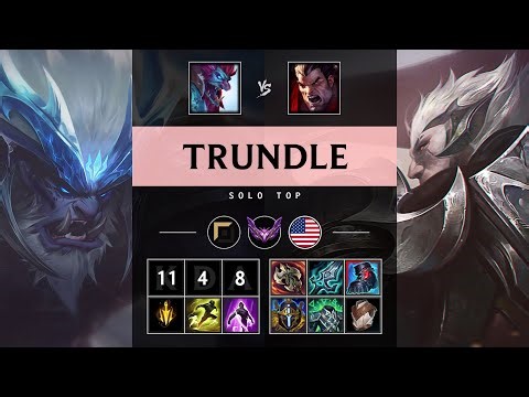 Trundle Top vs Darius - NA Master Patch 25.19