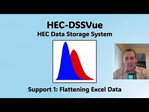 HEC DSSVue Support 1 - Flattening Excel Data