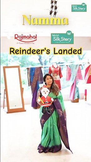 Christmas Special Collection at Rajmahal Silks 🎄