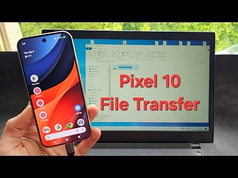 Google Pixel 10 - How to Transfer Photos & Videos to Computer