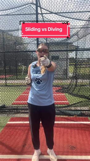 Sliding or Diving into Bases: Softball Tips