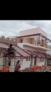 3.8K views · 80 reactions | Mangalore Tile work Roofingn work #roofingnwork #roofingn #reels #steel #Fabricationwork #shedwork #welding #fof #chennairoofing | Rajan Rajan | Facebook