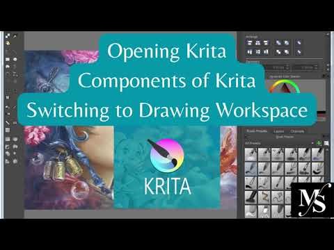 KRITA Explained! 🎨 Tools, Panels & Drawing Workspace Setup | Step-by-Step Tutorial 🖌️