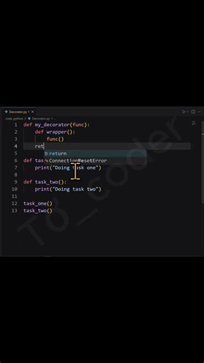 Decorator trong Python #python #shorts