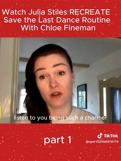 SNL: Watch Julia Stiles RECREATE Save the Last Dance Routine With Chloe Fineman part 1