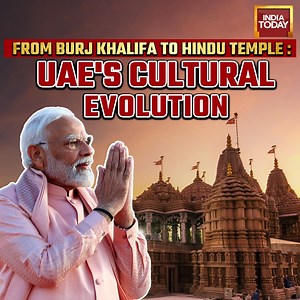 On 14 Feb, PM Narendra Modi inaugurated the BAPS Mandir in Abu Dhabi. He praised the UAE's leadership, and stated that the UAE has inked a golden chapter in history by allowing the construction of the temple. Here are the key takeaways from his speech after the inauguration of the temple… #NarendraModi #BAPSMandir #AbuDhabi #UAE #temple | India Today