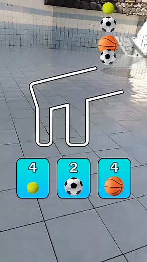 Colorful Sports Ball Funnel Game for All Ages