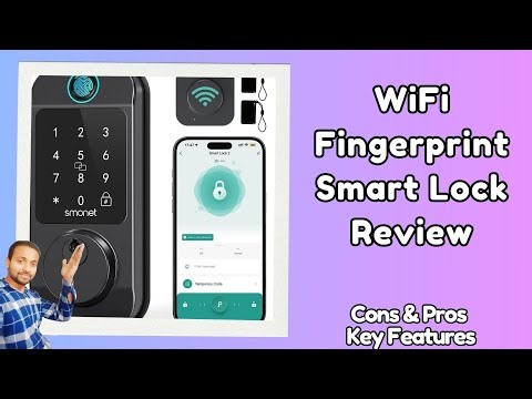 NEW WiFi Fingerprint Smart Lock Review - Top 5 Best Door Locks under $180