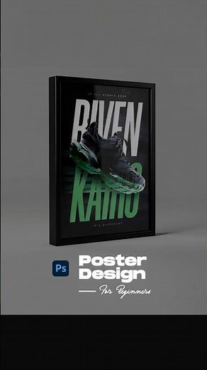 Design a Sport Shoe Poster in Photoshop shorts