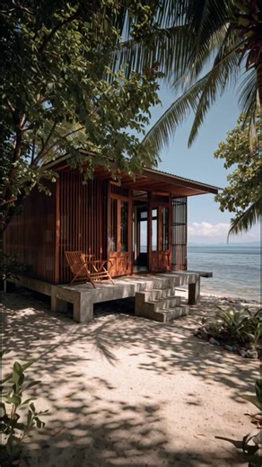 Timy beach house in the Philippines. #siargao #philippines #architecture #cebu #tinyhouse
