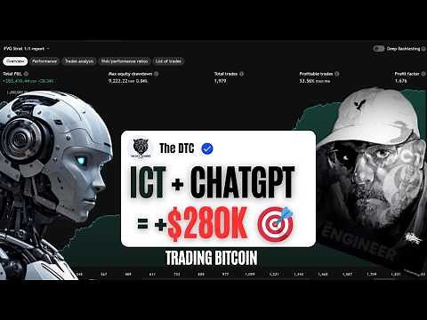 I Built a $280K Trading Strategy Using ICT and ChatGPT (Full Guide) | TradingView