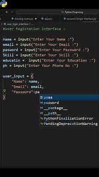 Simple mini projects in phyton 😍 #coding #viral #viralvideo #learnpython