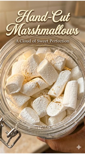 Homemade marshmallows that melt perfectly