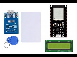 Reading the RFID card identifier using ESP32 and RFID-RC522