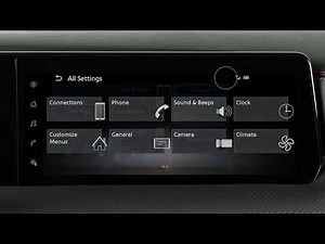 2025 Nissan Kicks - Setting the Clock