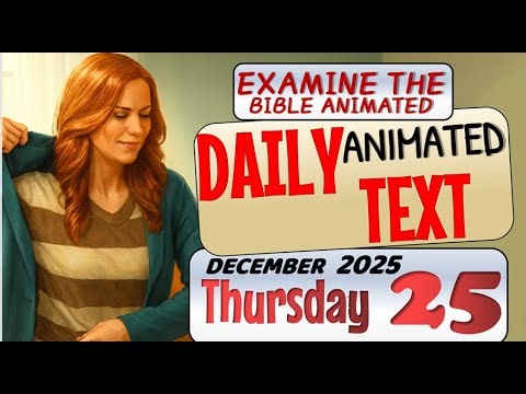 JW DAILY ANIMATED TEXT 🔵 HOW TO PUT OUR LOVE INTO PRACTICE✅ EXAMINE THE BIBLE ANIMATED