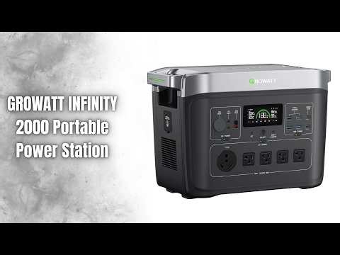GROWATT Infinity 2000 Review | 2048Wh Portable Power Station for Home Backup & Camping!