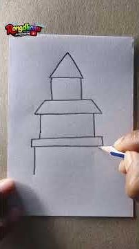House drawing for Kids😍😍