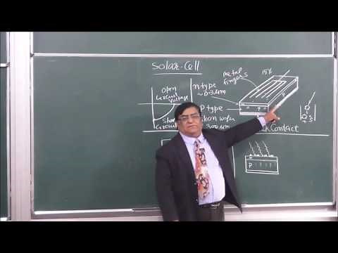 PHY-XII-14 Solar Cell (2016) Pradeep Kshetrapal Physics