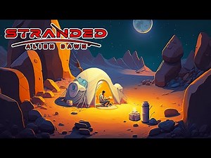 We built a military OUTPOST on an ALIEN PLANET! - Stranded: Alien Dawn Military Outpost ep1