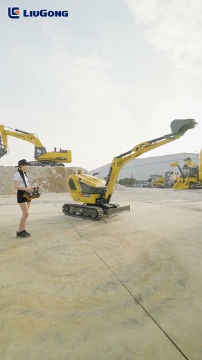 LiuGong Remote-controlled Mini Excavator