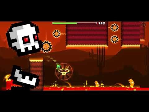 Geometry Dash Subzero: press start (no deaths) all coins