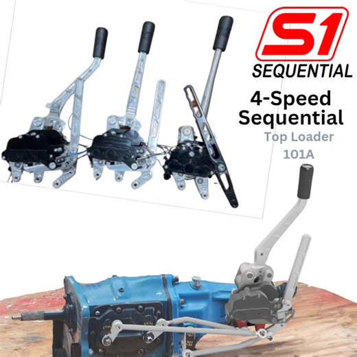 4 speed sequential shift, upgrade that old h pattern shifter to a modern cnc machined sequential shifter #musclecar #classiccar #gforce #4speed #302 #351 #289 #fordmustang #fordfalcon #nascar | S1 Sequential Shifter