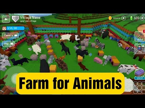 Farm for All Animals - Block Craft 3d: Building Simulator Games for Free