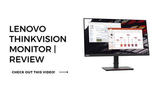 Watch WATCH BEFORE YOU BUY!! | Lenovo ThinkVision Monitor Review on Amazon Live