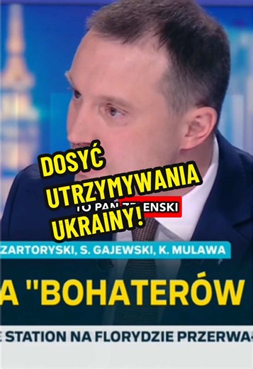 Polacy powinni martwić się przede wszystkim o Polaków. To nasz obowiązek‼️ A gdy brakuje argumentów, zawsze pojawia się ten sam slogan: „Putin się ucieszy”. Nie, Polska ma prawo bronić swojej prawdy historycznej, swoich interesów i godności swoich obywateli - niezależnie od tego, kto miałby się z tego cieszyć! ➡️ Prawda jest prosta: Bandera i UPA odpowiadają za ludobójstwo na Polakach. #konfederacja #ruchnarodowy #gozdyra #ukraina #wołyń