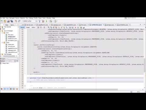 Sistema de pago de servicios con Formularios Java NEtbeans