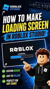 How to make a *Working* Loading Screen in Roblox Studio