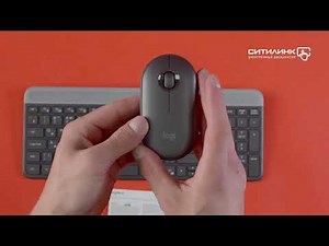 Распаковка комплекта (клавиатура+мышь) LOGITECH MK470 GRAPHITE