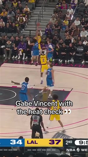Gabe Vincent's Heat Check Against Mavericks Highlights