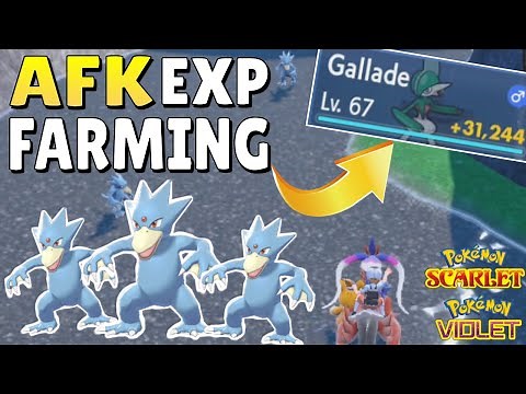 How to get FAST EXP in Pokemon Scarlet and Violet - Exp farm FULL GUIDE
