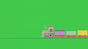 Cute Cartoon Steam Train Moving Rotating Stock Footage Video (100% Royalty-free) 3731099963 | Shutterstock