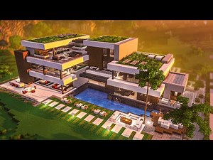ULTIMATE Modern House Build in Minecraft