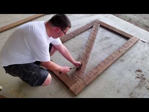 Building a Garden Gate Part 1