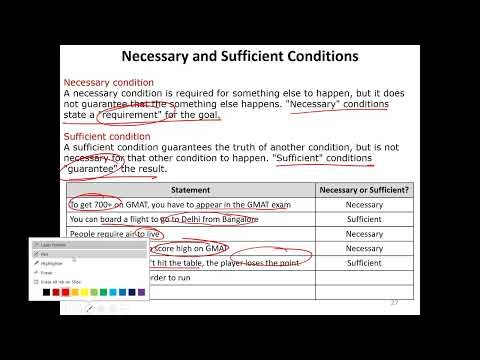 GMAT Critical Reasoning Conditional constructs