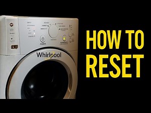 How To Reset Whirlpool Washing Machine (2025) Step-By-Step
