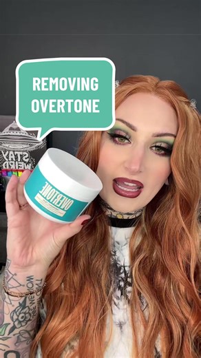 Overtone Midnight Teal: Removing from Hair Swatches