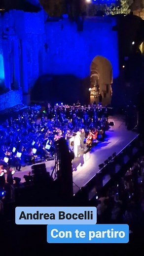 36 reactions · 39 shares | Con te partiro andrea bocelli @andreabocelliofficial at @taormina_sicily #andreabocelli #andreabocelliconcert #andreabocellitaormina #andreabocellicontepartiro #contepartiro | Hassen Berriche | Facebook