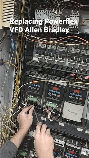 Replacing Powerflex 4 Allen Bradley VFD