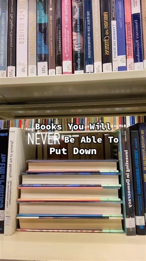 Here are some binge-worthy reads available at the Bell Library. Come check them out and tell us what you think! 🤍 #fyp #foryoupage #GetTheWChallenge